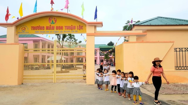 Hoạt động ngoại khóa của trường Mầm Non Thuận Lộc